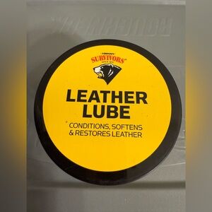 Leather Lube for Conditioning and Softening